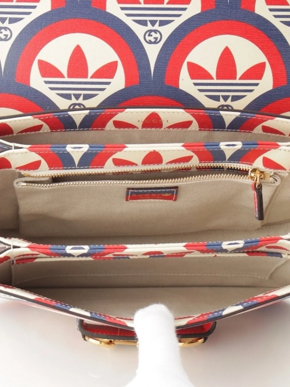 Gucci x Adidas 1955 Horsebit Handbag Bag - Picture 7 of 9